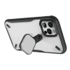 Nillkin Cyclops tok strapabíró tok kamerafedéllel és hajlítható állvánnyal iPhone 13 Pro Max fekete thumbnail
