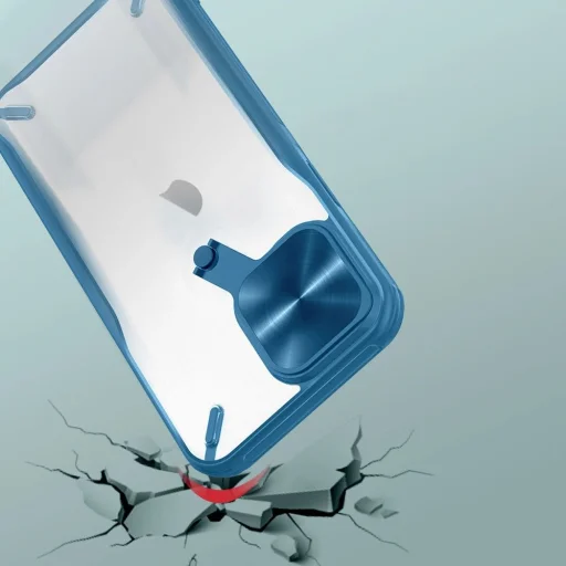 Nillkin Cyclops tok strapabíró tok kamerafedéllel és hajlítható állvánnyal iPhone 13 Pro Max fekete - 13