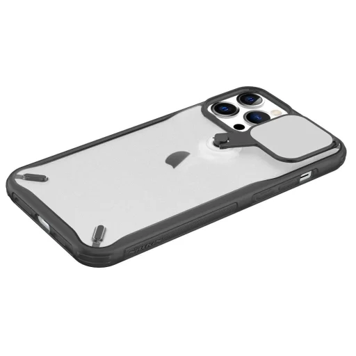 Nillkin Cyclops tok strapabíró tok kamerafedéllel és hajlítható állvánnyal iPhone 13 Pro Max fekete - 3