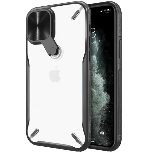 Nillkin Cyclops tok strapabíró tok kamerafedéllel és hajlítható állvánnyal iPhone 13 Pro Max fekete - 7