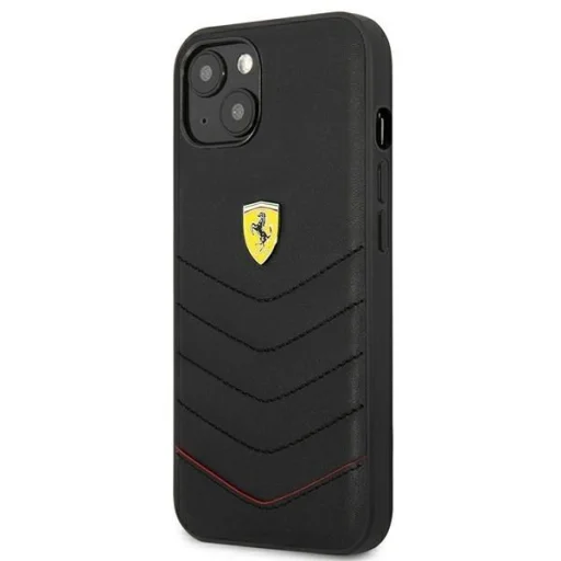 Ferrari FEHCP13SRQUK iPhone 13 mini 5.4" fekete/fekete Off Track Quilted tok - 2
