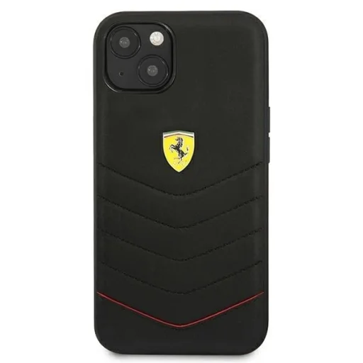 Ferrari FEHCP13SRQUK iPhone 13 mini 5.4" fekete/fekete Off Track Quilted tok - 3