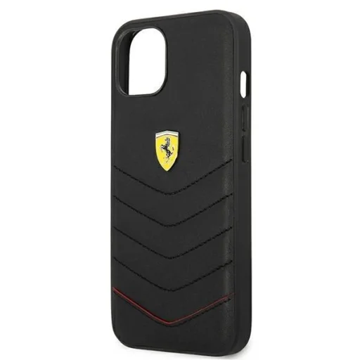 Ferrari FEHCP13SRQUK iPhone 13 mini 5.4" fekete/fekete Off Track Quilted tok - 6