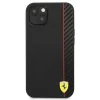 Ferrari FESAXHCP13SBK iPhone 13 mini 5.4" fekete/fekete tok On Track Carbon Stripe thumbnail