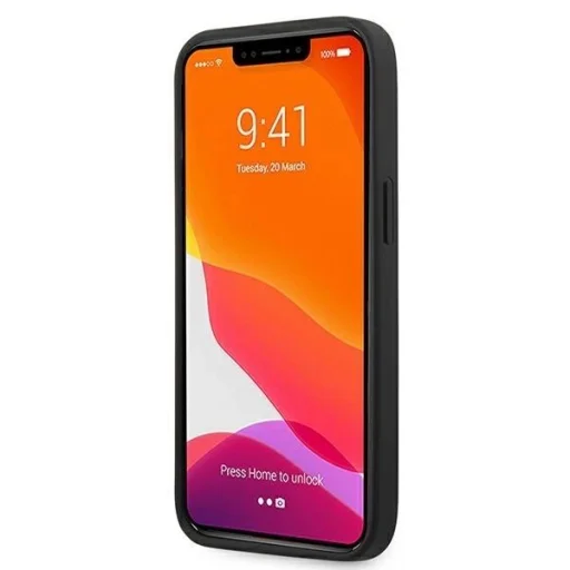 Ferrari FESAXHCP13SRE iPhone 13 mini 5.4" piros/piros kemény tok On Track Carbon Stripe tok - 5