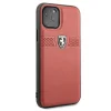 Ferrari FEOBAHCN58RE iPhone 11 Pro 5.8" piros/piros kemény tok Off Track bőr tok - 5