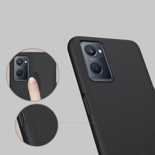Nillkin Super Frosted Shield megerősített tok Realme 9i fekete - 11