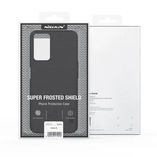 Nillkin Super Frosted Shield megerősített tok Realme 9i fekete - 5