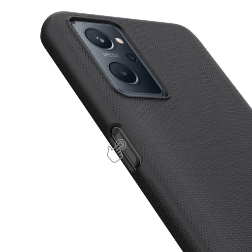 Nillkin Super Frosted Shield megerősített tok Realme 9i fekete - 7