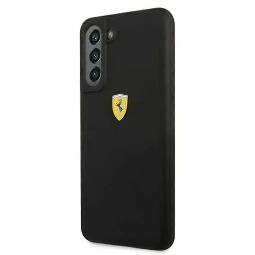 Ferrari Hardcase FESSIHCS21FBK S21 FE G990 fekete/fekete szilikon tok - 2