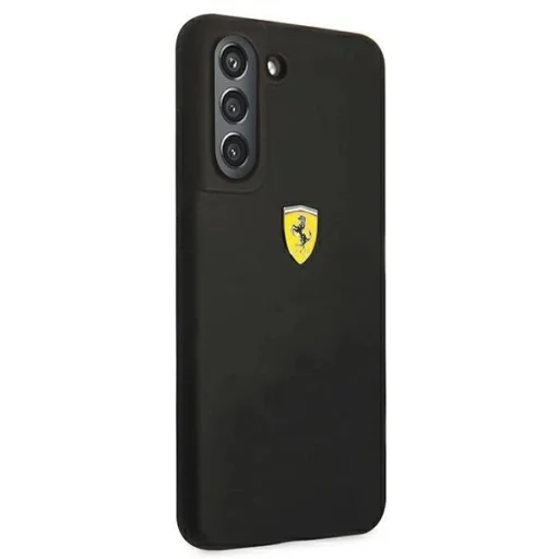 Ferrari Hardcase FESSIHCS21FBK S21 FE G990 fekete/fekete szilikon tok - 4
