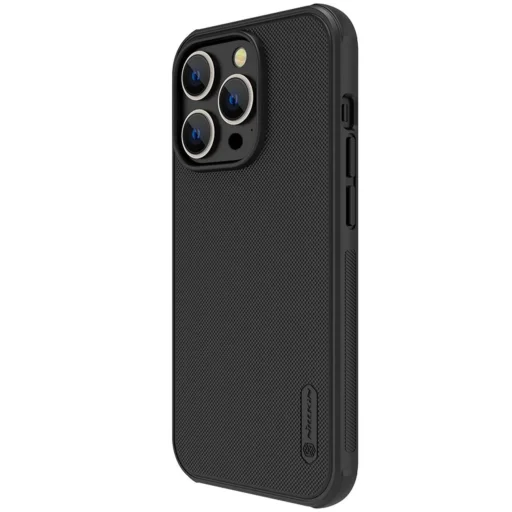 Nillkin Super Frosted Shield Pro tok iPhone 14 Pro Max hátlap fekete tok - 2