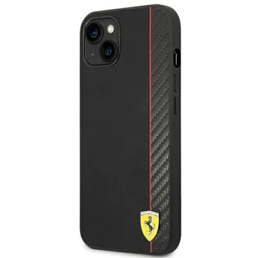 Ferrari FEHCP14MAXBK iPhone 14 Plus 6.7" fekete/fekete keménytok Carbon tok - 2