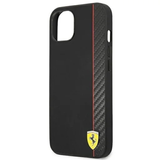 Ferrari FEHCP14MAXBK iPhone 14 Plus 6.7" fekete/fekete keménytok Carbon tok - 7