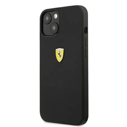 Ferrari FESSIHCP13SBK iPhone 13 mini 5.4" fekete/fekete szilikon tok - 2