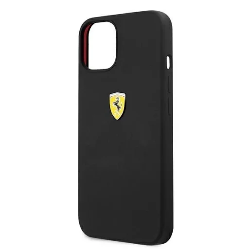 Ferrari FESSIHCP13SBK iPhone 13 mini 5.4" fekete/fekete szilikon tok - 6