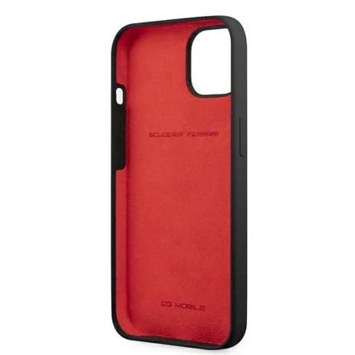 Ferrari FESSIHCP13SBK iPhone 13 mini 5.4" fekete/fekete szilikon tok - 7
