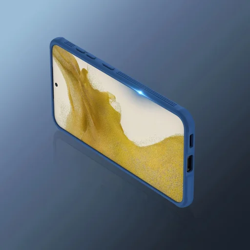 Nillkin CamShield Pro tok Samsung Galaxy S23+ készülékhez, kameravédős tok, kék - 12