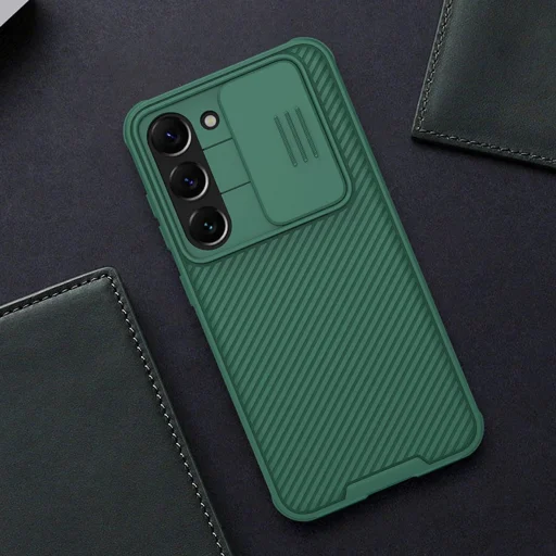 Nillkin CamShield Pro tok Samsung Galaxy S23+ készülékhez, kameravédős tok, kék - 20