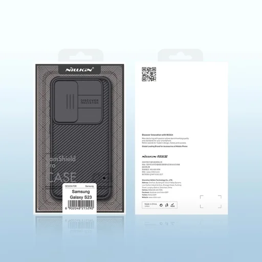 Nillkin CamShield Pro tok Samsung Galaxy S23+ készülékhez, kameravédős tok, kék - 5