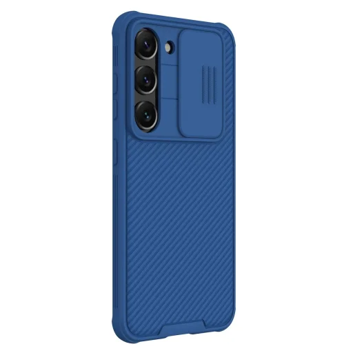 Nillkin CamShield Pro tok Samsung Galaxy S23+ készülékhez, kameravédős tok, kék - 6