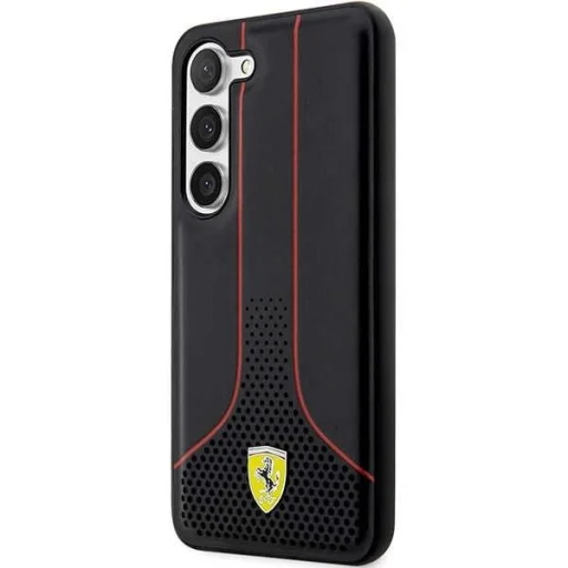 Ferrari FEHCS23MPCSK S23+ S916 fekete/fekete perforált 296 P tok - 2