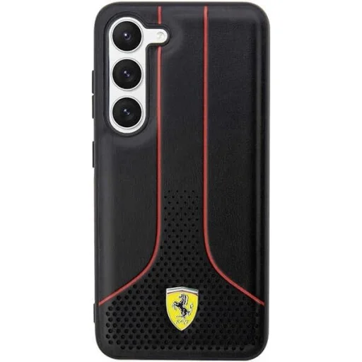 Ferrari FEHCS23MPCSK S23+ S916 fekete/fekete perforált 296 P tok - 3