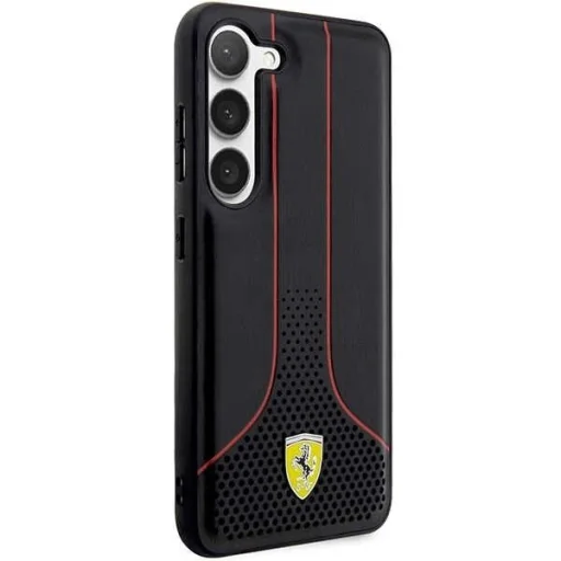 Ferrari FEHCS23MPCSK S23+ S916 fekete/fekete perforált 296 P tok - 4