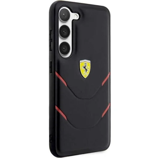 Ferrari FEHCS23SPBAK S23 S911 fekete/fekete kemény tok Hot Stamp Lines tok - 4