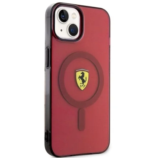 Ferrari FEHMP14SURKR iPhone 14 6.1" piros/piros tok Translucent Magsafe - 4