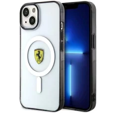 Ferrari FEHMP14SURKT iPhone 14 6.1" átlátszó/transparent keménytok Outline Magsafe tok
