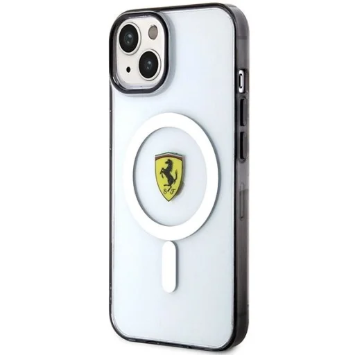 Ferrari FEHMP14SURKT iPhone 14 6.1" átlátszó/transparent keménytok Outline Magsafe tok - 2