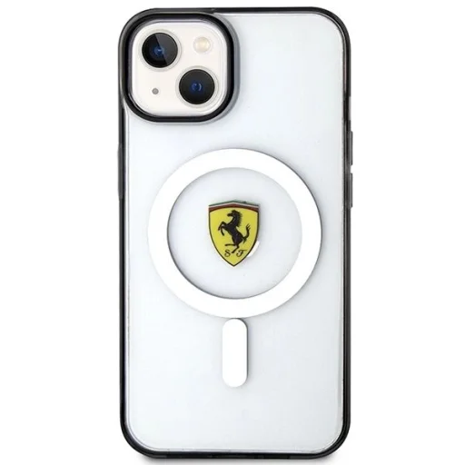 Ferrari FEHMP14SURKT iPhone 14 6.1" átlátszó/transparent keménytok Outline Magsafe tok - 3