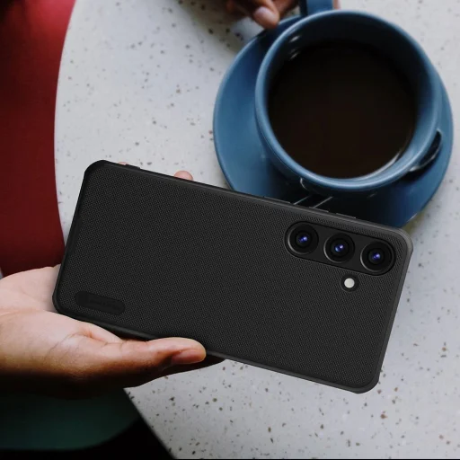 Nillkin Super Frosted Shield Pro páncélozott tok Samsung Galaxy S24+ - piros - 16