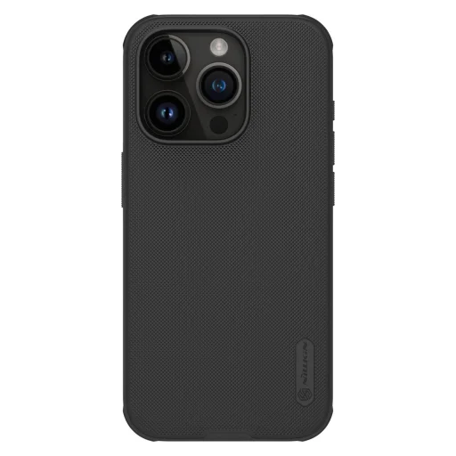 Nillkin Super Frosted Shield Pro Mágneses tok iPhone 15 Pro-hoz - fekete - 1