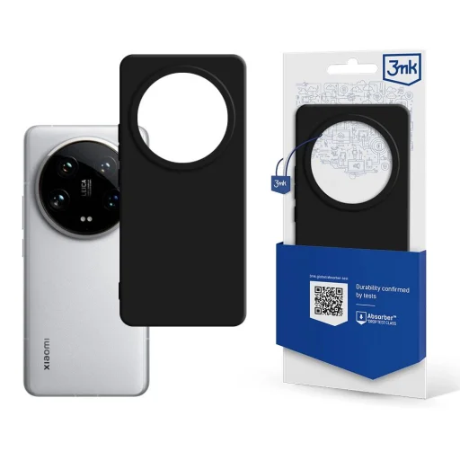 3mk Matt tok Xiaomi 14 Ultra - fekete - 1