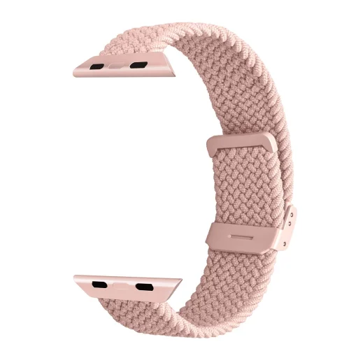 Puro ''LOOP'' rugalmas nylon szíj Apple Watch 38-40-41mm rózsaszín - 3
