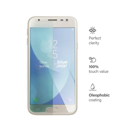 Blue Star edzett üvegfólia - Samsung Galaxy J3 (2017) üvegfólia - 4