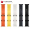 FORCELL F-DESIGN FA12 szíj Apple Watch 42 / 44 / 45 / 49 mm fekete - 5