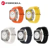 FORCELL F-DESIGN FA12 szíj Apple Watch 42 / 44 / 45 / 49 mm fekete - 7