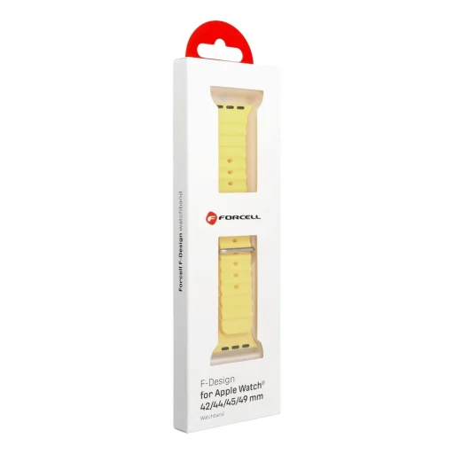 FORCELL F-DESIGN FA12 szíj Apple Watch 42/44/45/49 mm sárga - 12