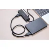 USB-C 3.0 Hub 4 Porthoz Tápegységgel Vention TGKBD 0.5m Fekete ABS thumbnail