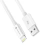 FORCELL F-ENERGY C703 kábel USB A - Lightning MFi 2,4A 12W 1 m fehér thumbnail