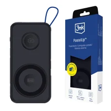 Powerbank 3mk PastelUp 10,000mAh 22.5W USB 1A1C - fekete