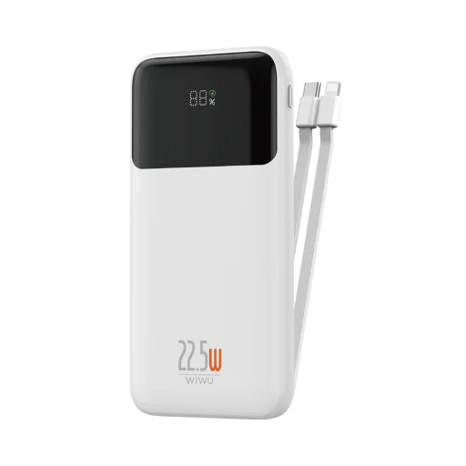 WIWU Power Bank 10000mAh Wi-P021 Fehér, - 1