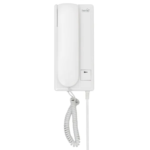 Home DP 22 vezetékes kaputelefon szett, falon kívüli alumínium kültéri egység, kétvezetékes bekötés, zárnyitási lehetőség, IP23 vízállóság, 230V - 2