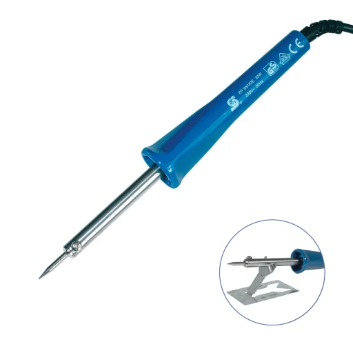 Home FP 30W forrasztópáka, 30W, 230V, páka hossza: 240 mm, tartozék asztali támaszték, minőségi csatlakozókábel törésgátlóval - 1