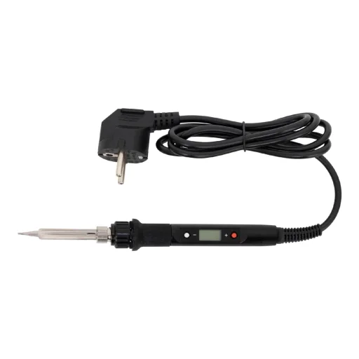 Home FPL 80W hőfokszabályozós, digitális forrasztópáka, LCD digitális kijelző, szabályozható hőmérséklet (180-480 °C), 230 V~ / 80 W max., kerámia fűtőelem - 5