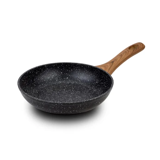 Nava 10-144-110 Nature tapadásmentes Wok serpenyő, kőbevonattal, 28 cm - 1