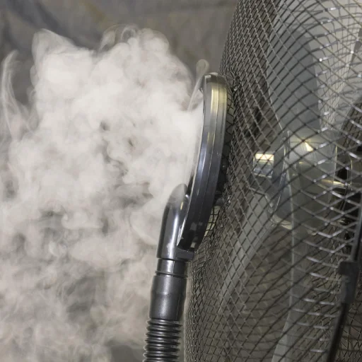 Home SFM 40/WH párásító ventilátor, 90 W, 3 fokozat, 3 literes víztartály, 75°-os oszcillálás, távirányító, fehér - 4